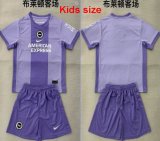 2025-2026 Brighton club purple kid soccer jerseys away