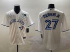 Nike Toronto Blue Jays #27 Vladimir Guerrero Jr white Majestic baseball jerseys-BD 02