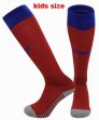 2025-2026 Paris Saint-Germain club red kid soccer socks second away