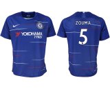 2018-2019 Chelsea club thailand version #5 ZOUMA blue soccer jersey home