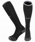 2025-2026 Manchester City club black soccer socks away